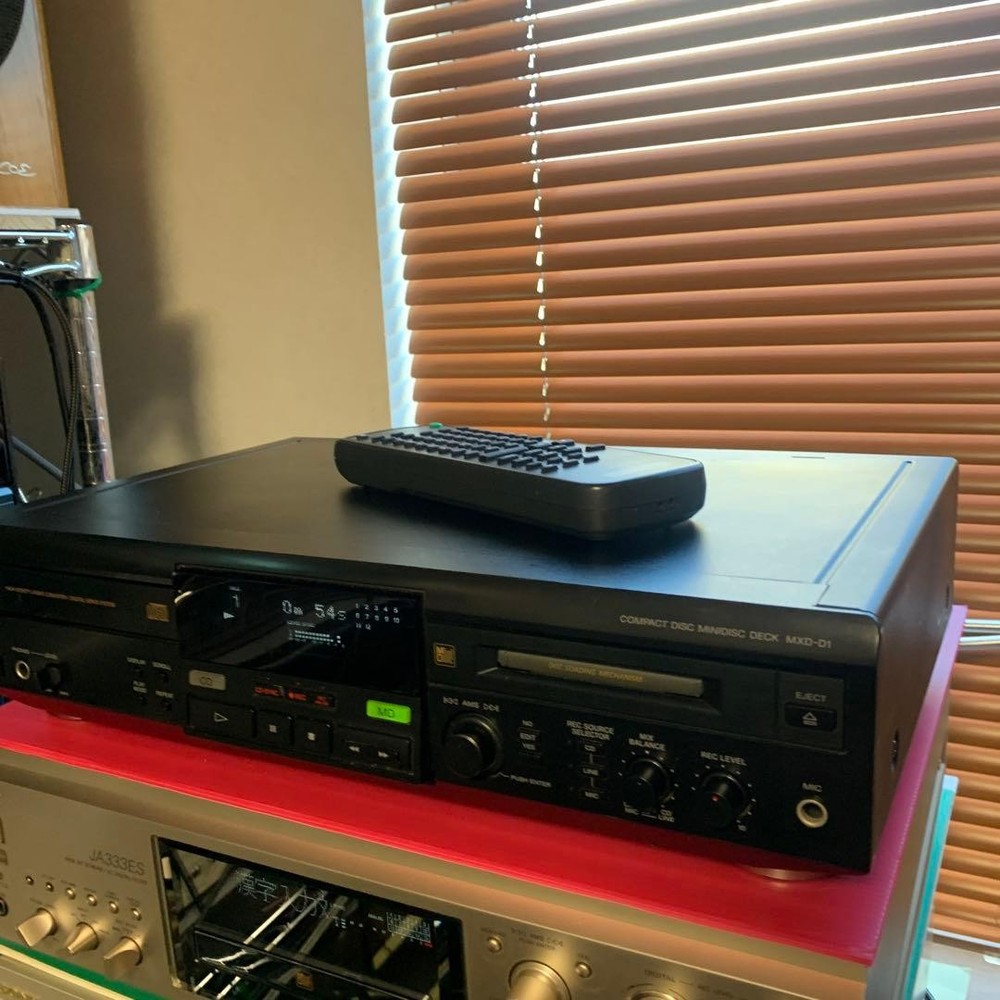 Sony MXD-D1 CD MD Deck Combo Recorder Player Serviced Japan