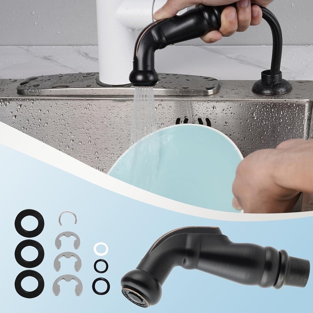 Kitchen Sink Side Sprayer Head Bronze