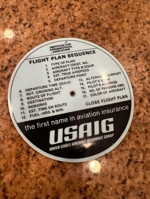 usaig flight plan sequence
