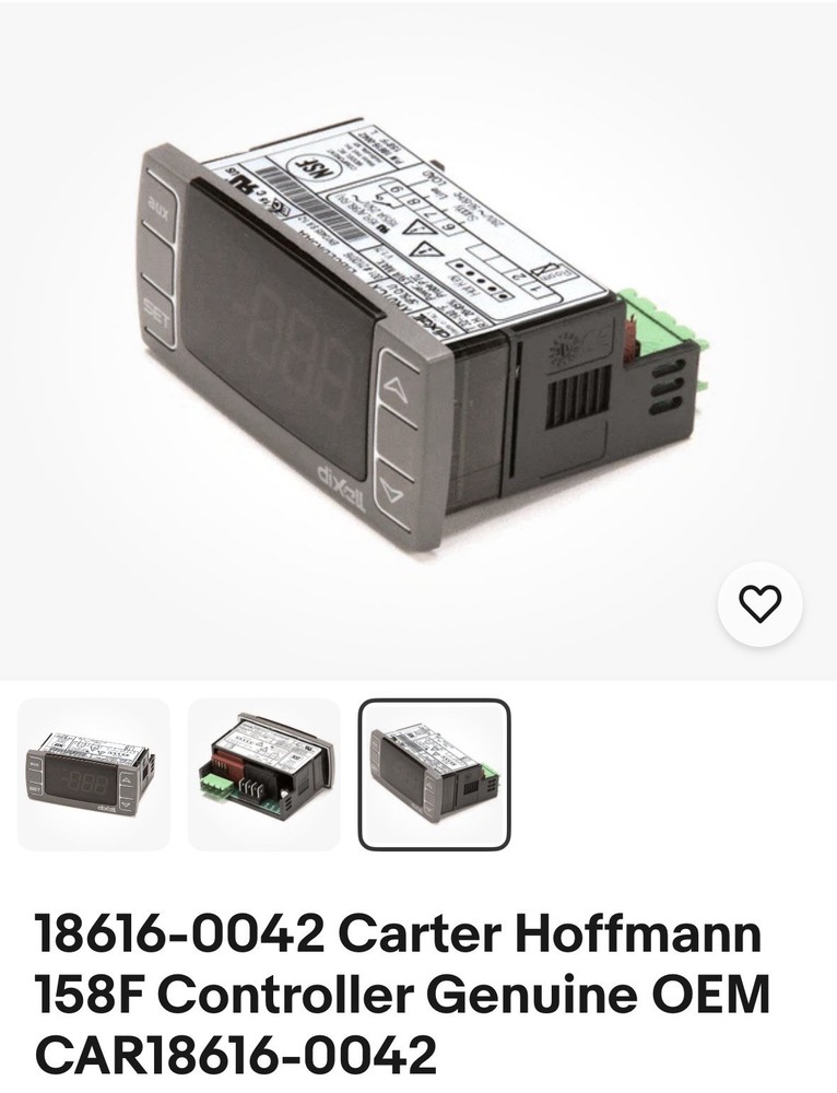 CARTER HOFFMAN 186160042 Controller I Have Only 3 Left