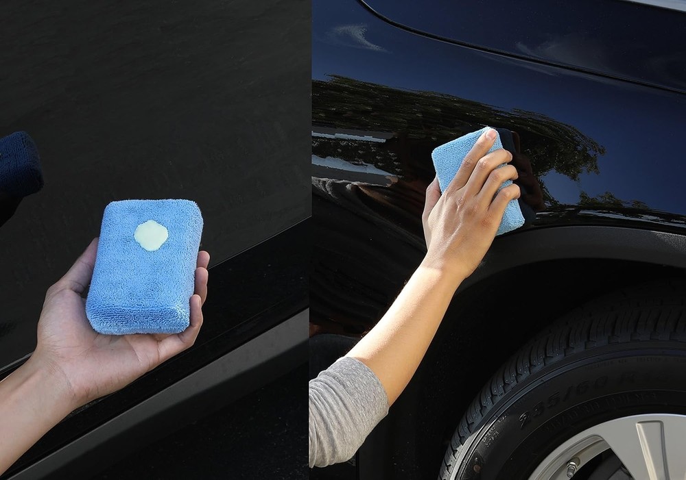 Microfiber Ultra-Soft Applicator Foam, Blue, 8-Pack