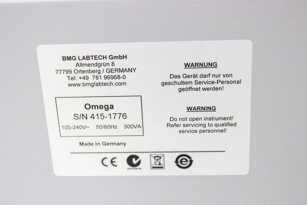 BMG LABTECH POLARstar Omega Microplate Reader Full Spectrum Multi-D (3375293)