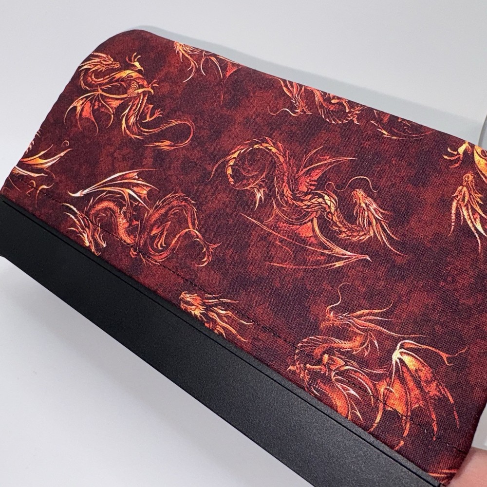 Nintendo Switch 2 Dock Cover Dragons Red Art Screen Protector Dock Sock