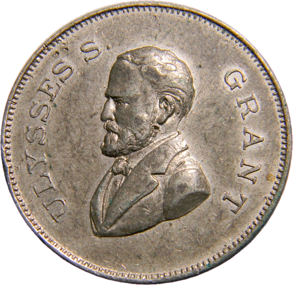 1885 No Terms Except Unconditional Surrender Grant Medal (01034)