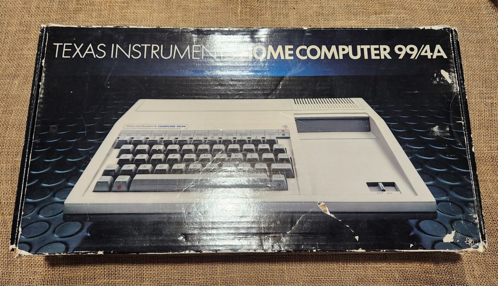 Vintage Texas Instruments TI 99/4A Home Computer System