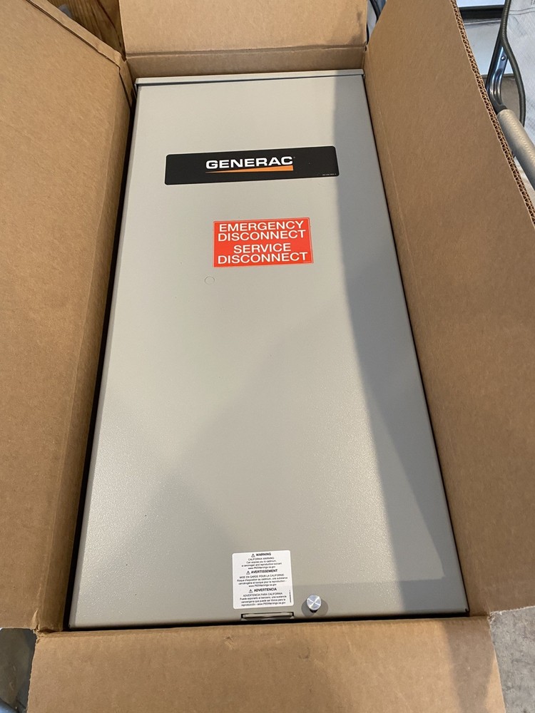 Generac 200 Amp Automatic Transfer Switch Single Phase 120/240 Volt
