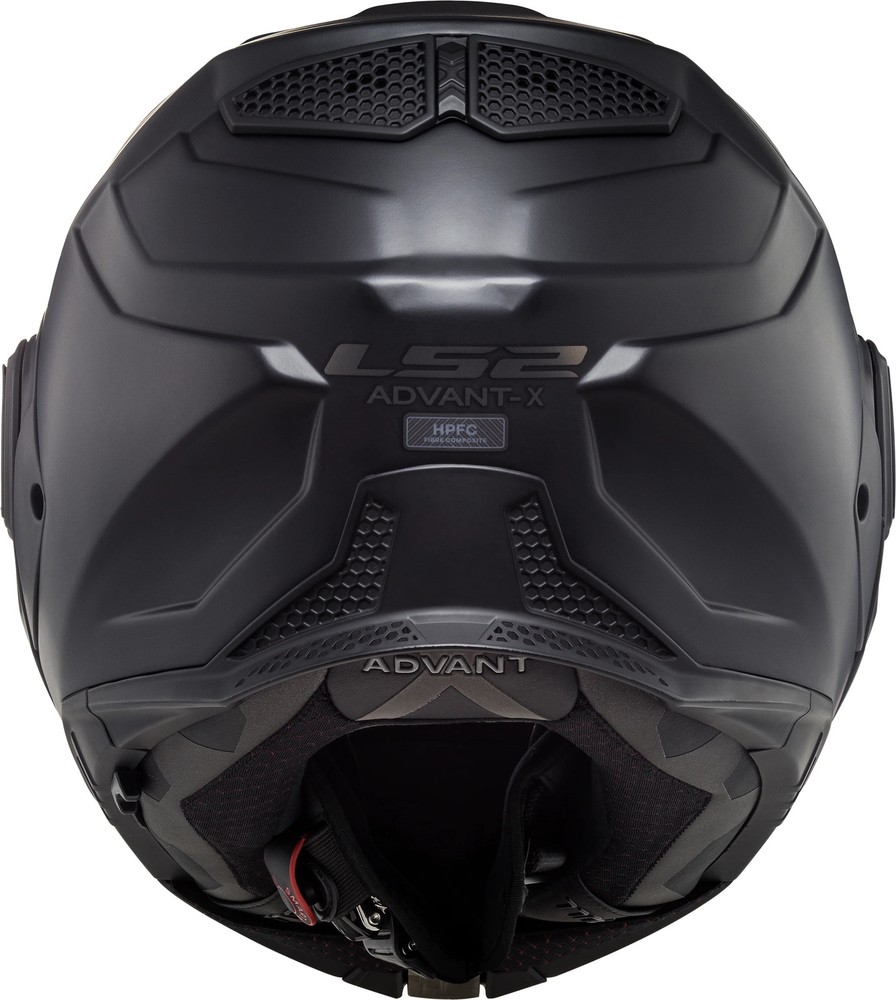 LS2 Advant X Modular Motorcycle Helmet Solid Matte Black 3XL 3X