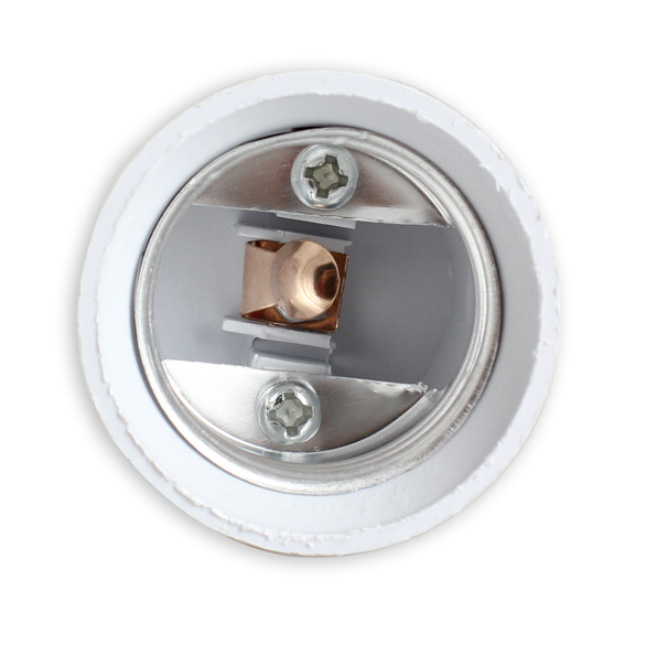 Flexible E26/E27 Medium Edison Screw Lamp Socket Extension Extender Adapter