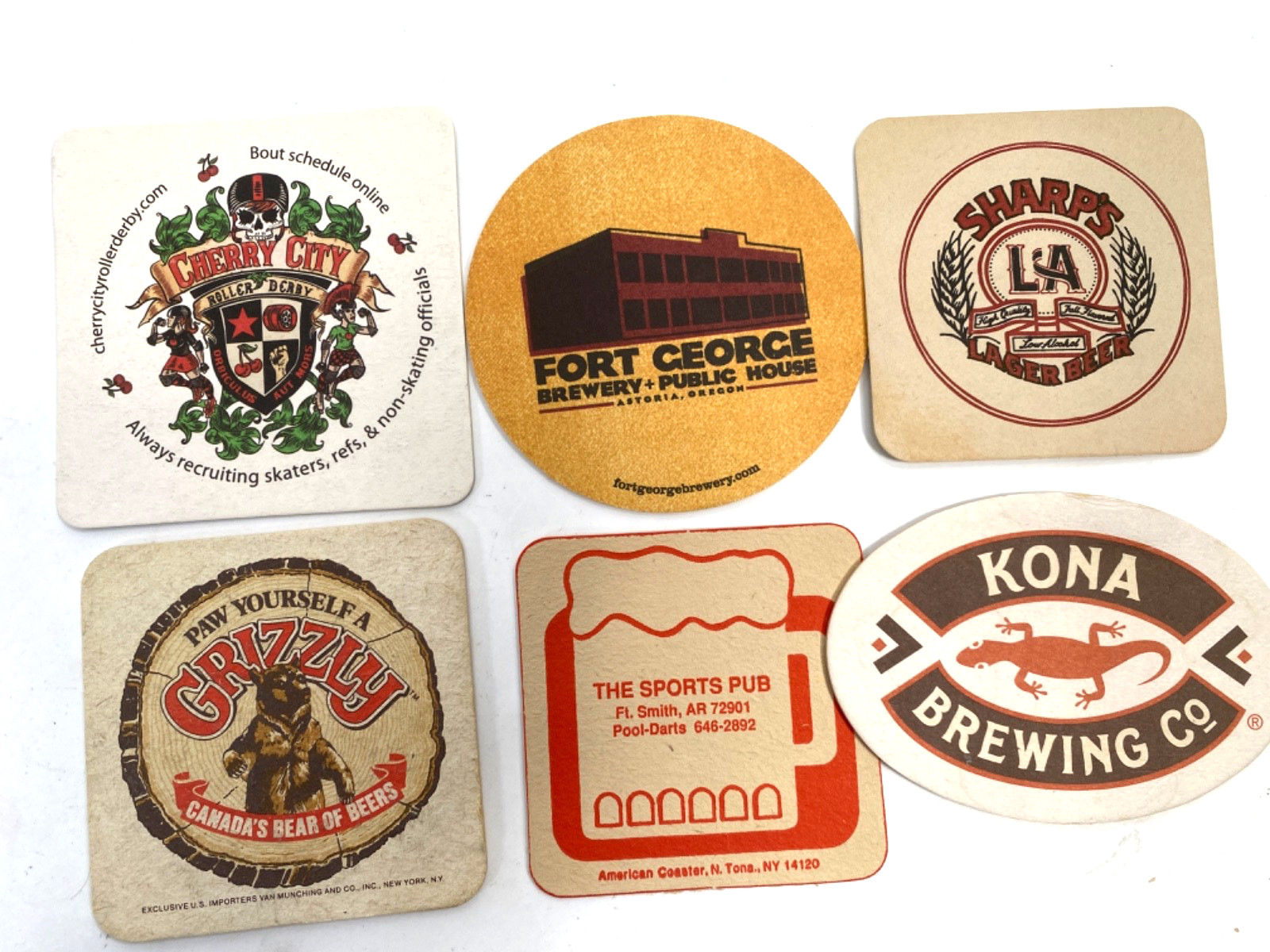 BEER COASTERS - GIANT LOT OF 550+ American, German & Microbrewery Beers COLORFUL