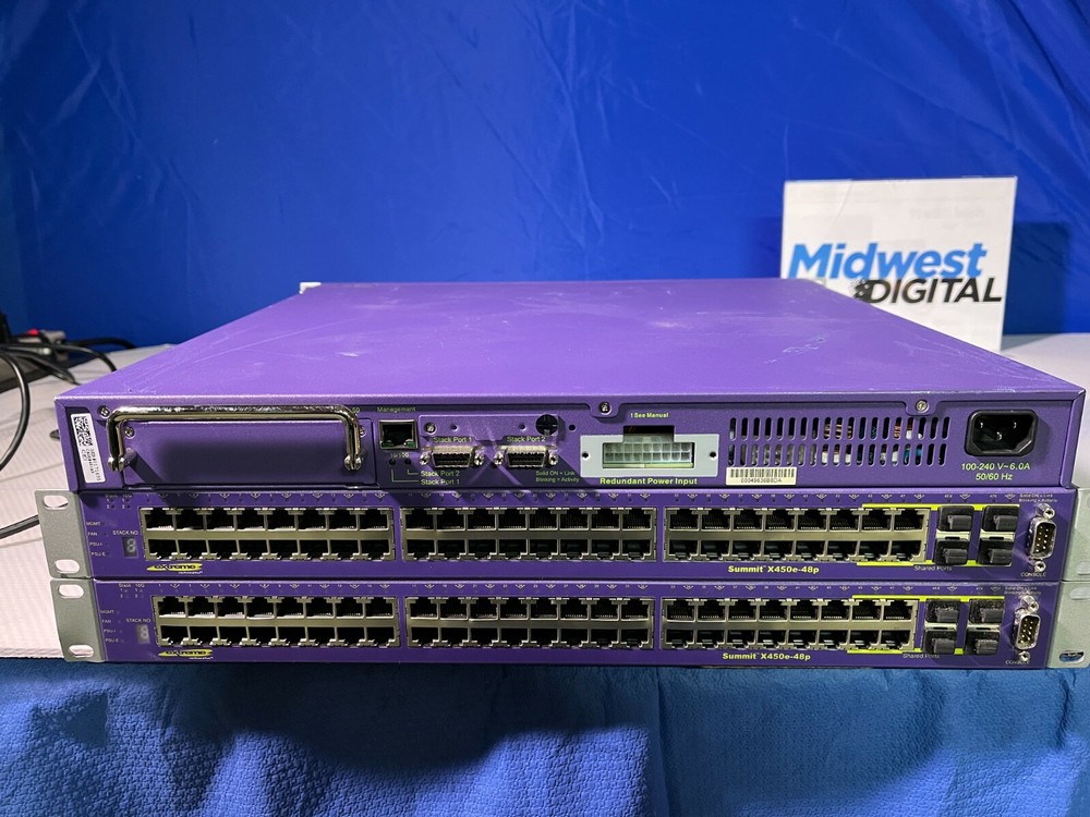 Extreme Networks Summit (16148) 48-Ports External Switch Managed stackable