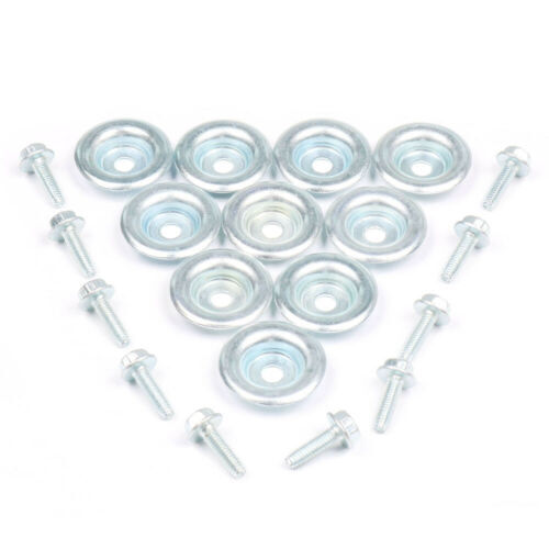 ⭐20 Piece Set UTV Skid Plate Washer Bolt Fits All Polaris General Ranger RS1 RZR