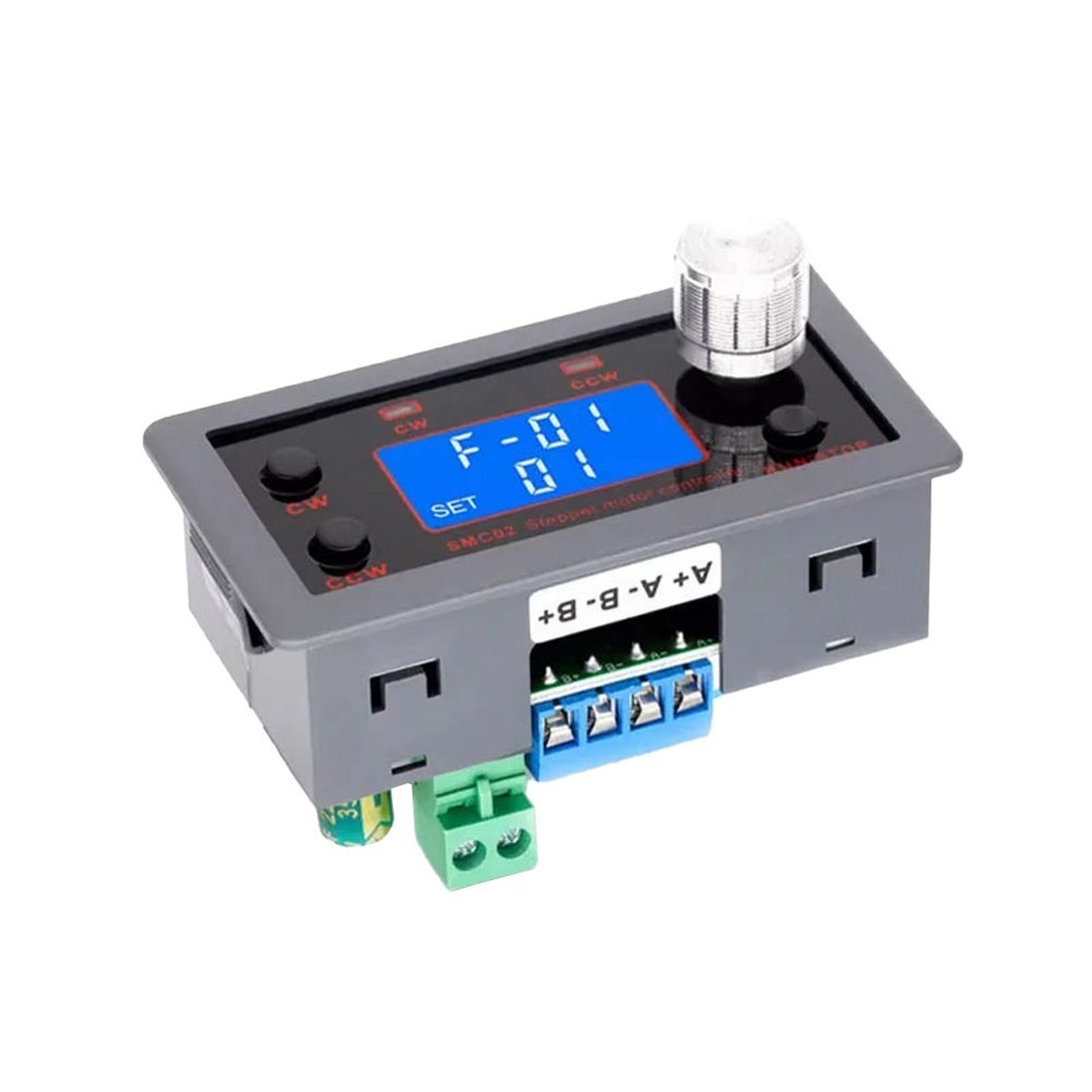 Stepper Motor Speed Controller Driver with Serial Communication Features