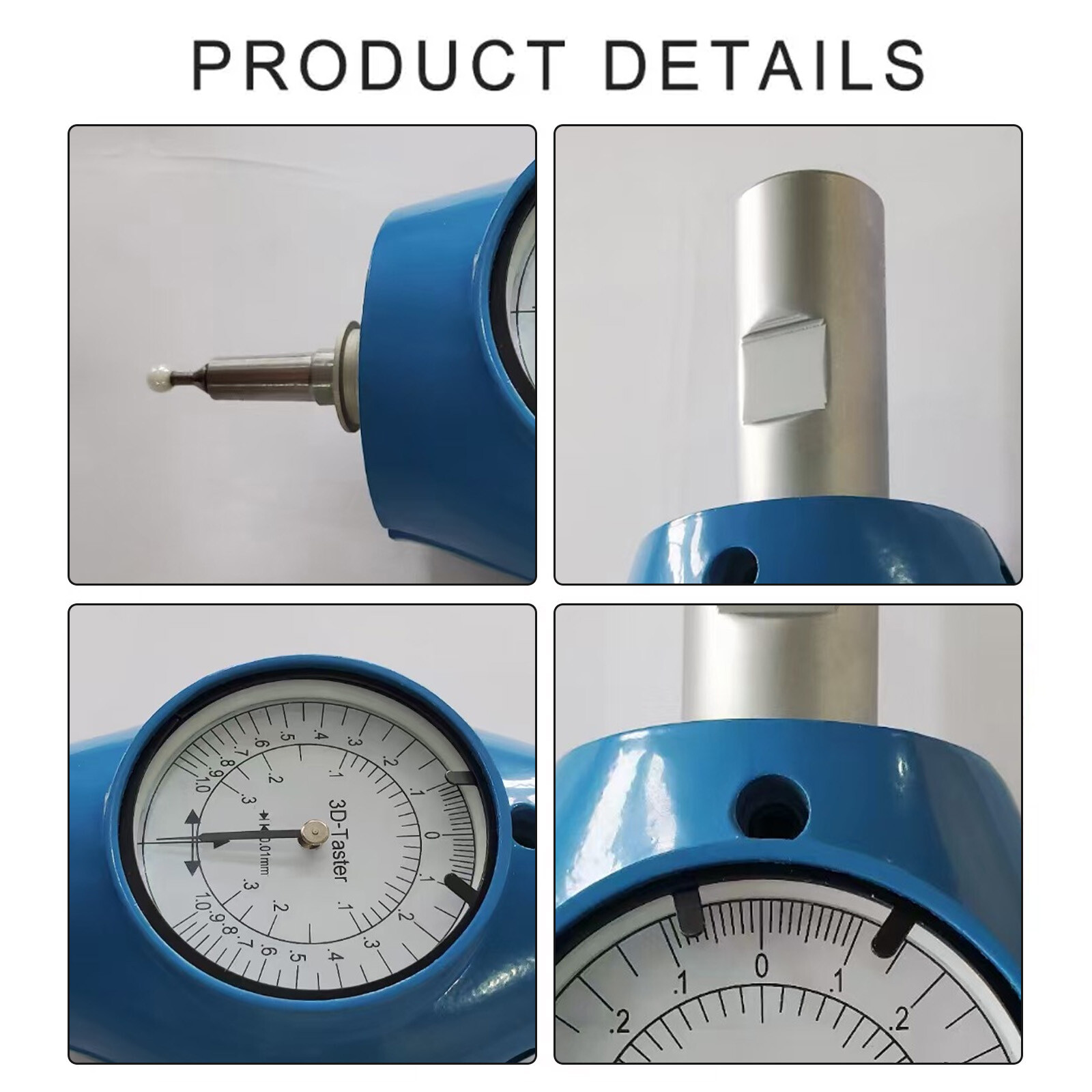 New 3D Edge Finder for XYZ Axis CNC Universal Detector Tool with Storage Box