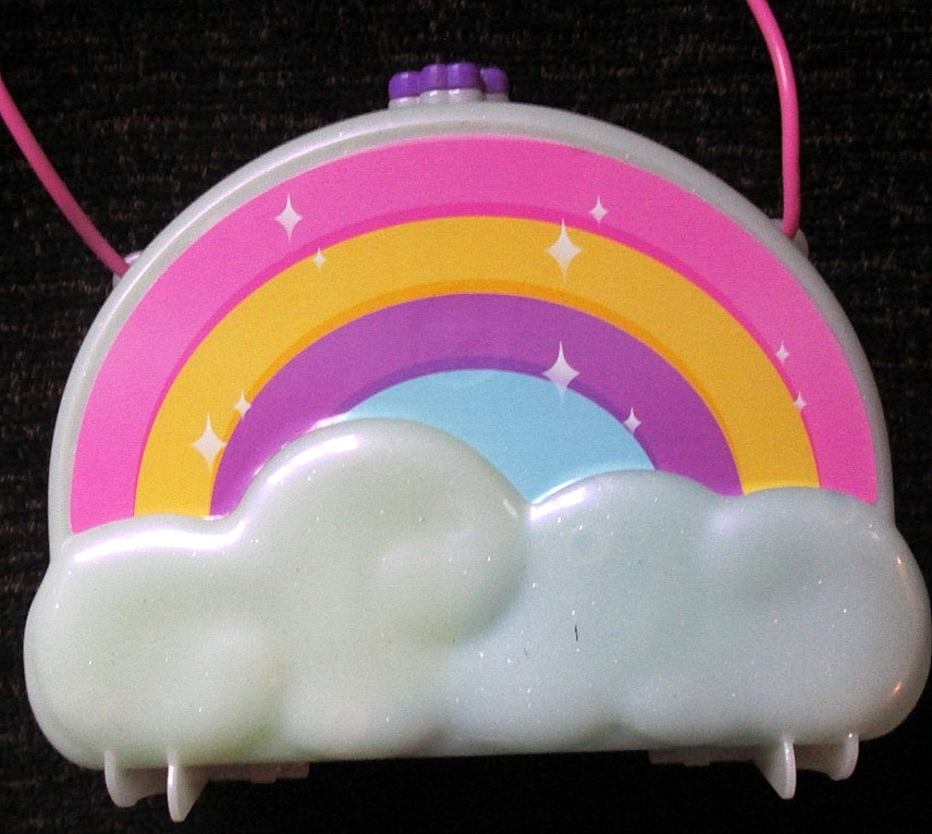 Polly Pocket Rainbow Cloud Dream Purse