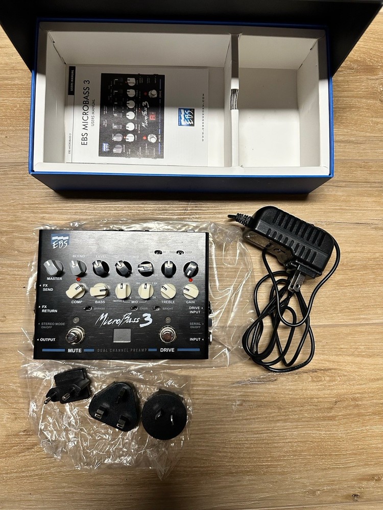 EBS MicroBass 3 2-channel Preamp