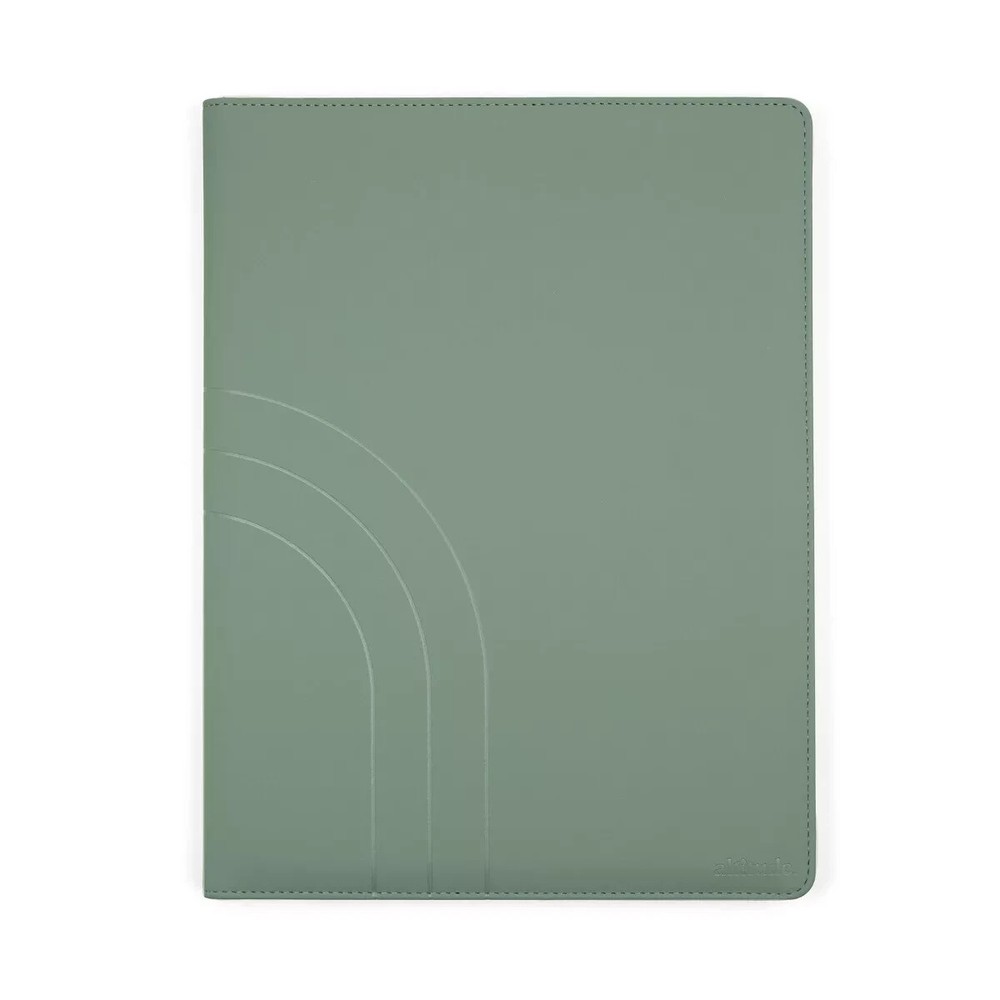 Altitude Padfolio Debossed Arch Dark Sage