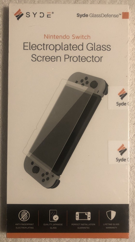 Syde Electroplated Glass Screen Protector For Nintendo Switch