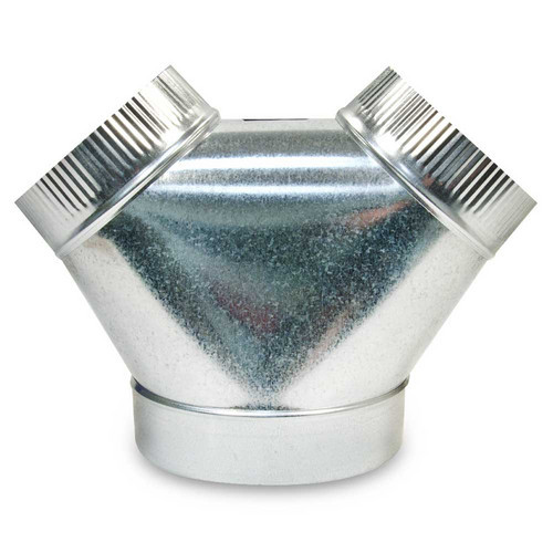 Metal Wye 10" x 8" x 8"