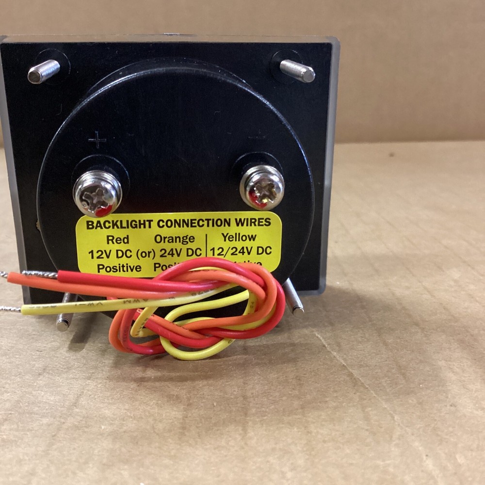 BLUE SEA SYSTEMS AC ANALOG VOLTMETER 0 - 150V #9353