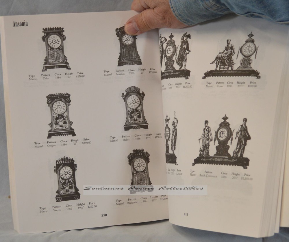 DOWNSIZING - HALF PRICE SALE!! Standard Antique Clock Value Guide Reference Book