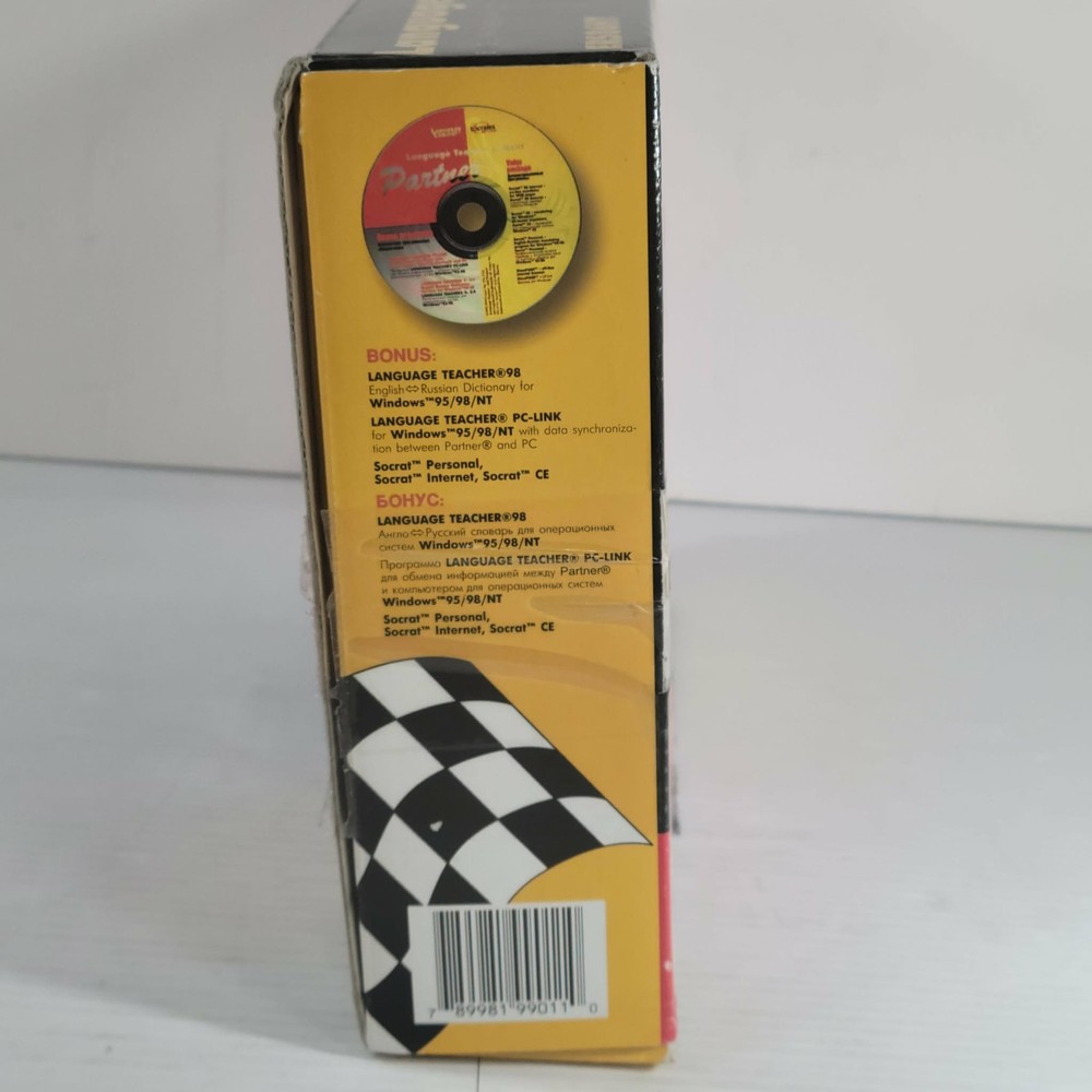 Ectaco Partner English Russian ER586HT Languages Talking Dictionary Translator