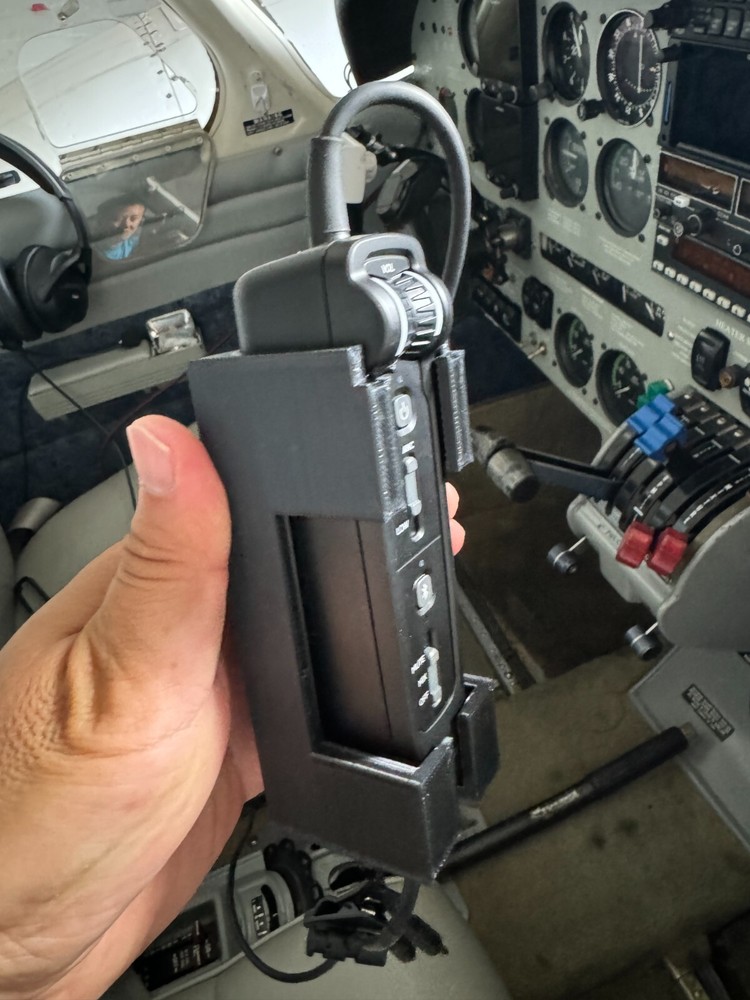 Mounting Bracket for Bose A30 Aviation Headset Controller Unit Mount Holder