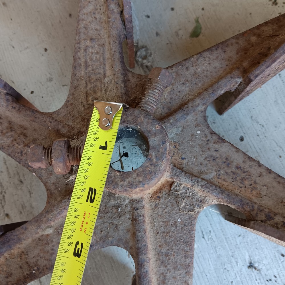 6 Blade radial fan wheel