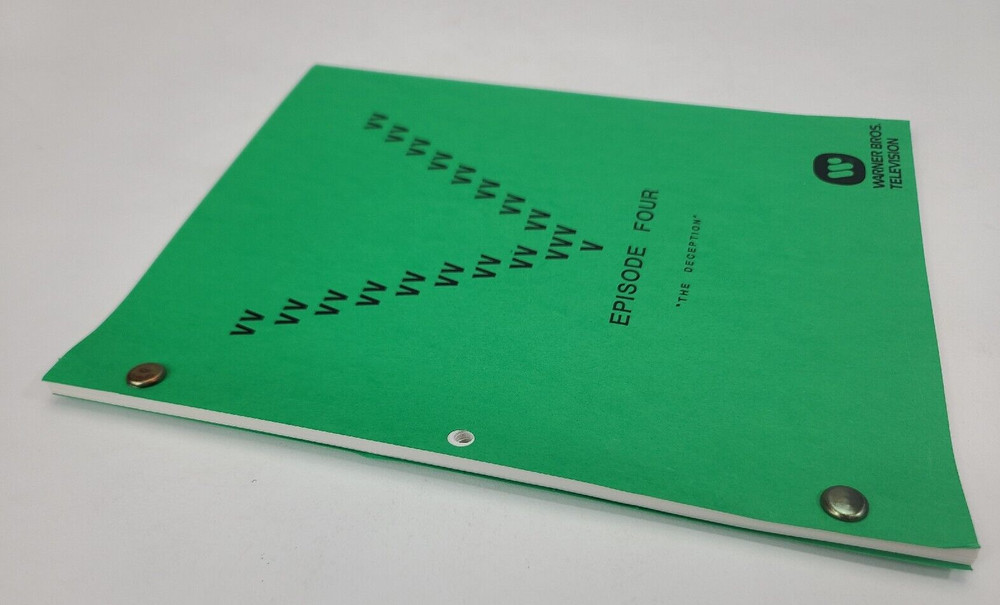 V / Garner Simmons 1984 TV Script, Robert Englund & Nicky Katt "The Deception"