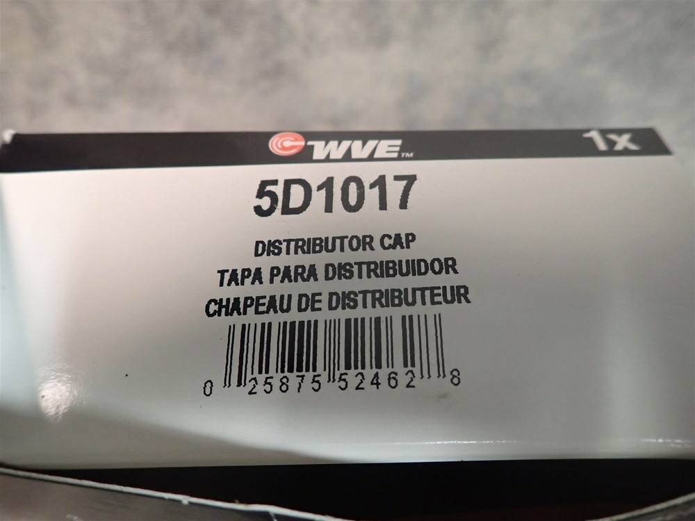 NEW WVE 5D1017 Distributor Cap (G3)
