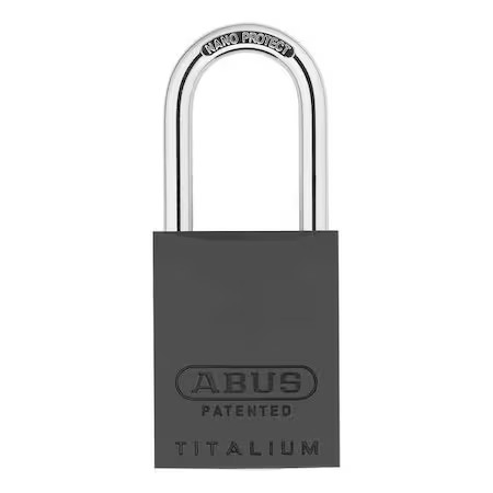 Abus 83Al/40 (300) Ka Titanium Padlock, Keyed Alike, Long Shackle, Rectangular
