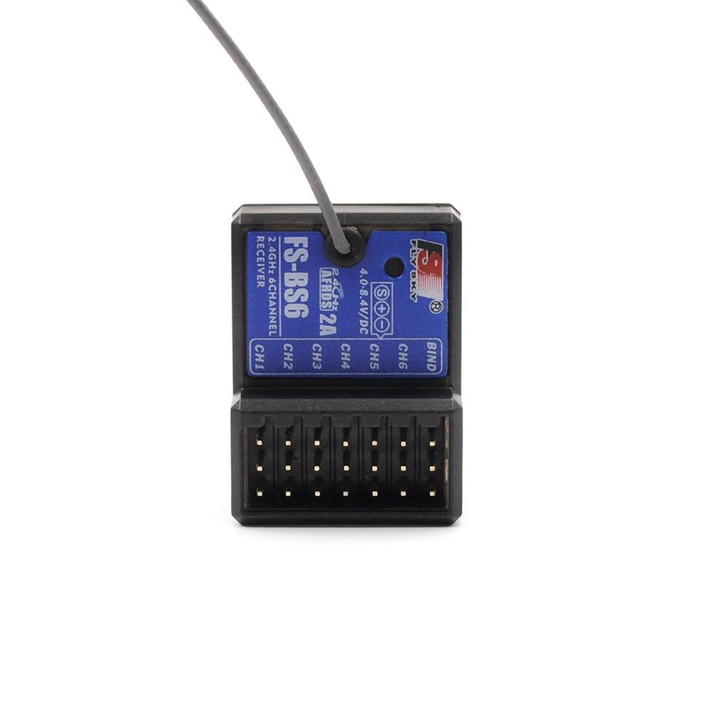 1/2Pack 6 Channels FS-BS6 Receiver For Flysky FS-IT4S FS-GT5 Controller 2.4G