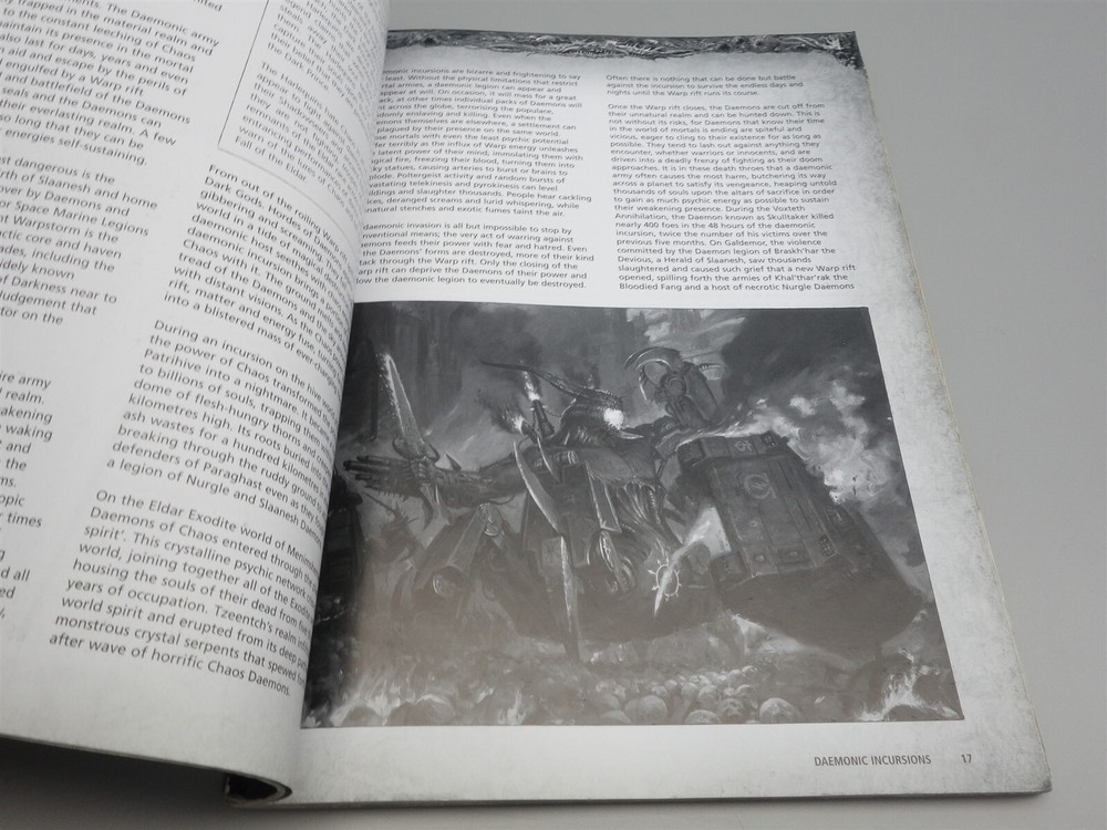 Warhammer Codex Army Book 40k - Chaos Daemons Hardback (current Ed)