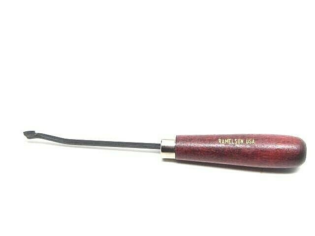 Ramelson Ullman Single Line Carbide Tip Gunsmith Checkering Tool 90 Deg Pull USA