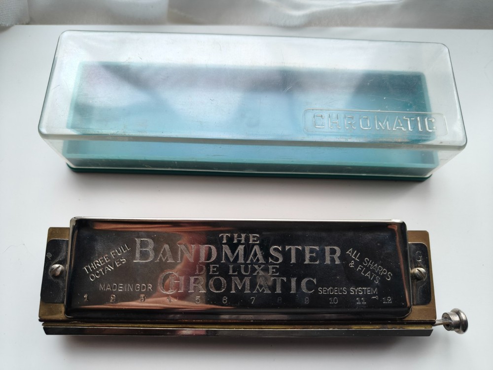 Vointage harmonica Bandmaster Chromatic G