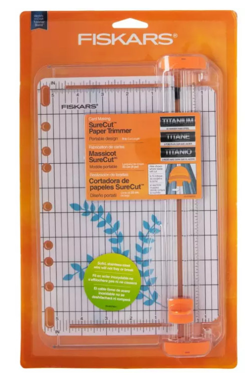 Fiskars SureCut Paper Trimmer New