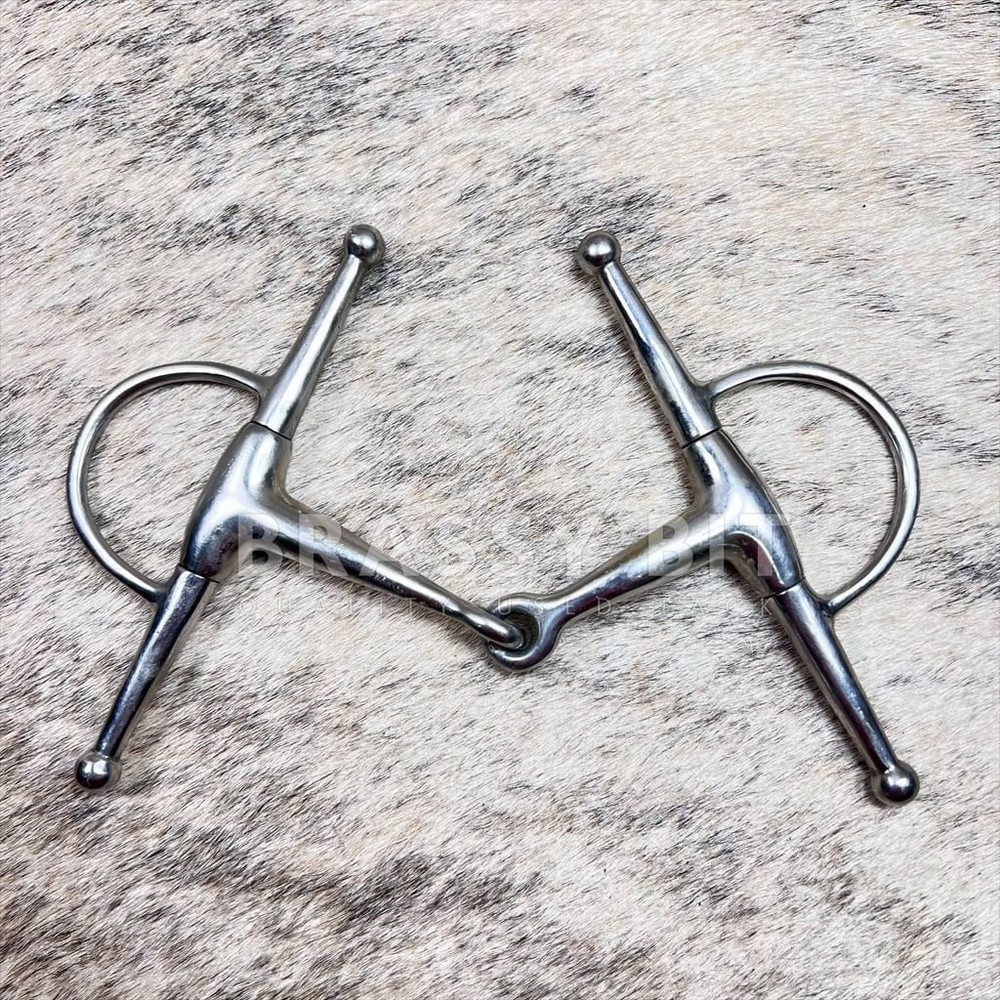 5.25" Full Cheek Snaffle Bit