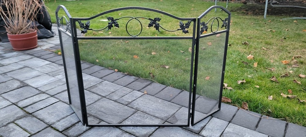Iron Fireplace Screen