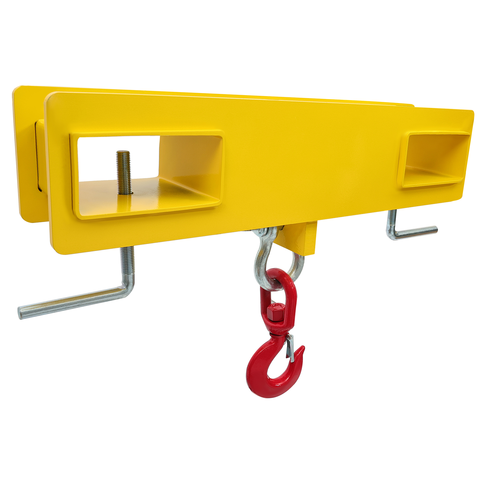 Forklift Lifting Hook Attachment Mobile Forklift Crane with Swivel Hook 4800lbs