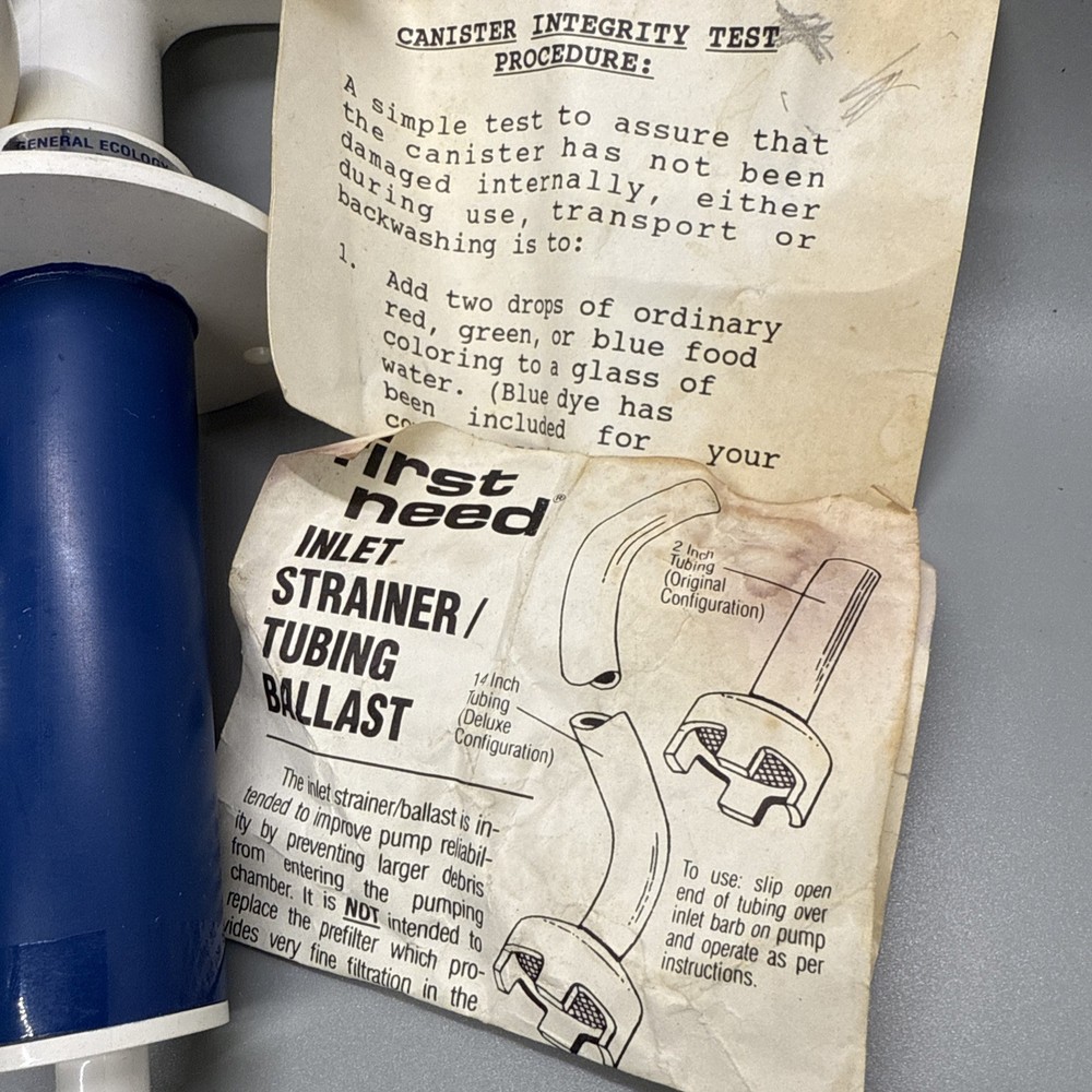 Filtration First Need Water Filter Purifier Inlet Strainer Cleaner