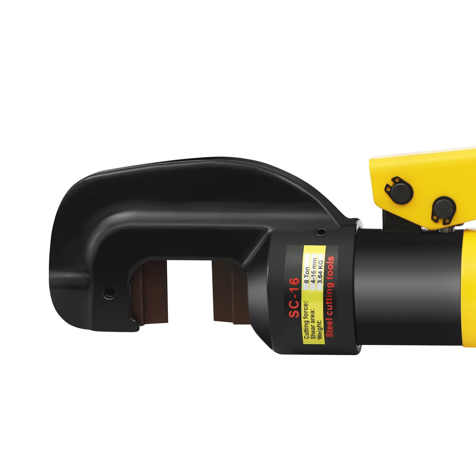 8T Rebar Cutter Portable Electric Hydraulic 4mm-16mm Cutter W/ 1 Allen Wrench