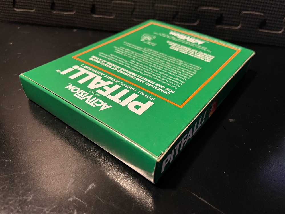 1982 Activision Pitfall - Empty custom design display box