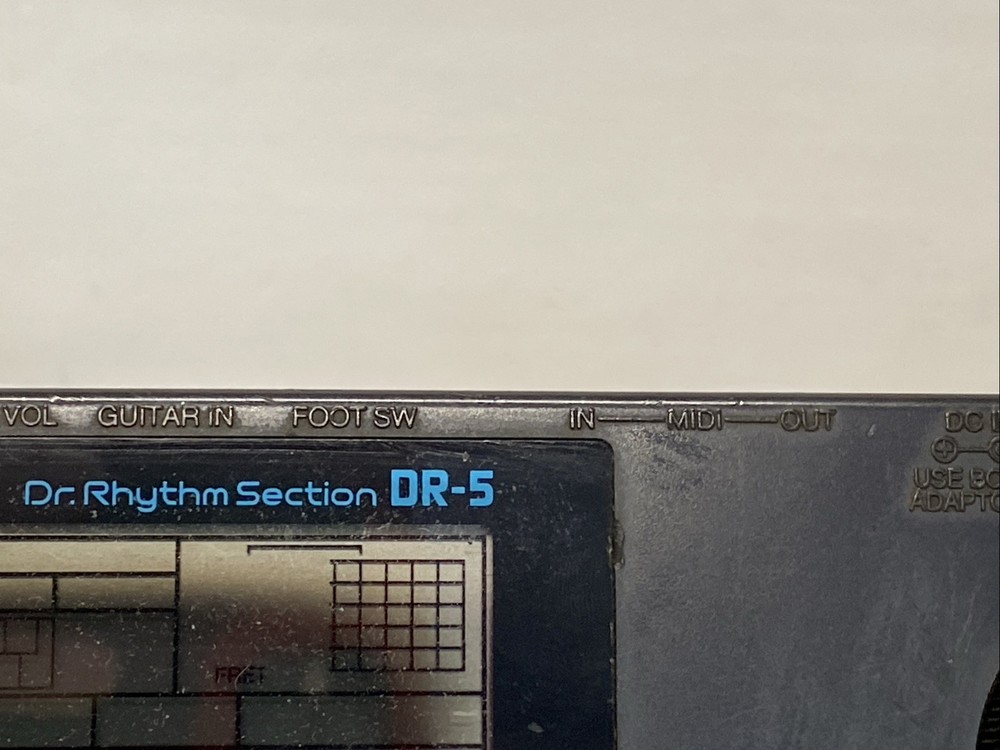 BOSS DR-5 Rhythm Section Drum Machine Sequencer Japan *read* R6