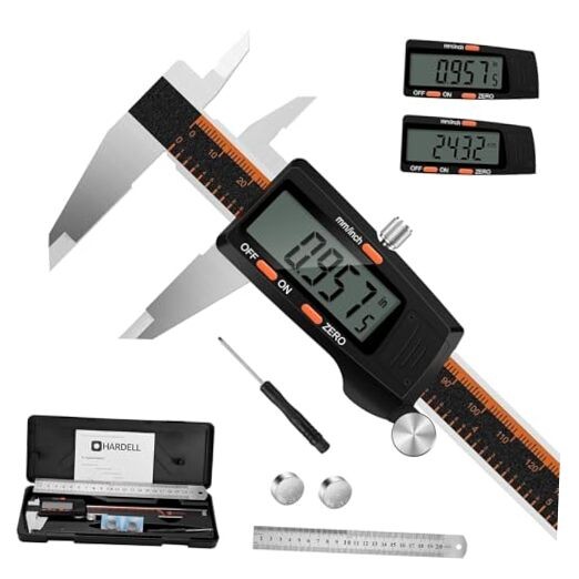 Digital Caliper with Large LCD Screen, Measuring Tool with 6 Inch