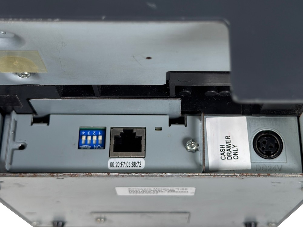 Micros Epson TM-U220P M188B Dot Matrix POS Receipt Kitchen Printer LAN Ethernet