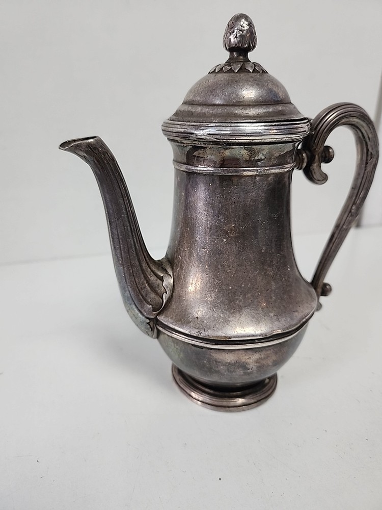 Antique Christofle Silver Plated Coffee Pot