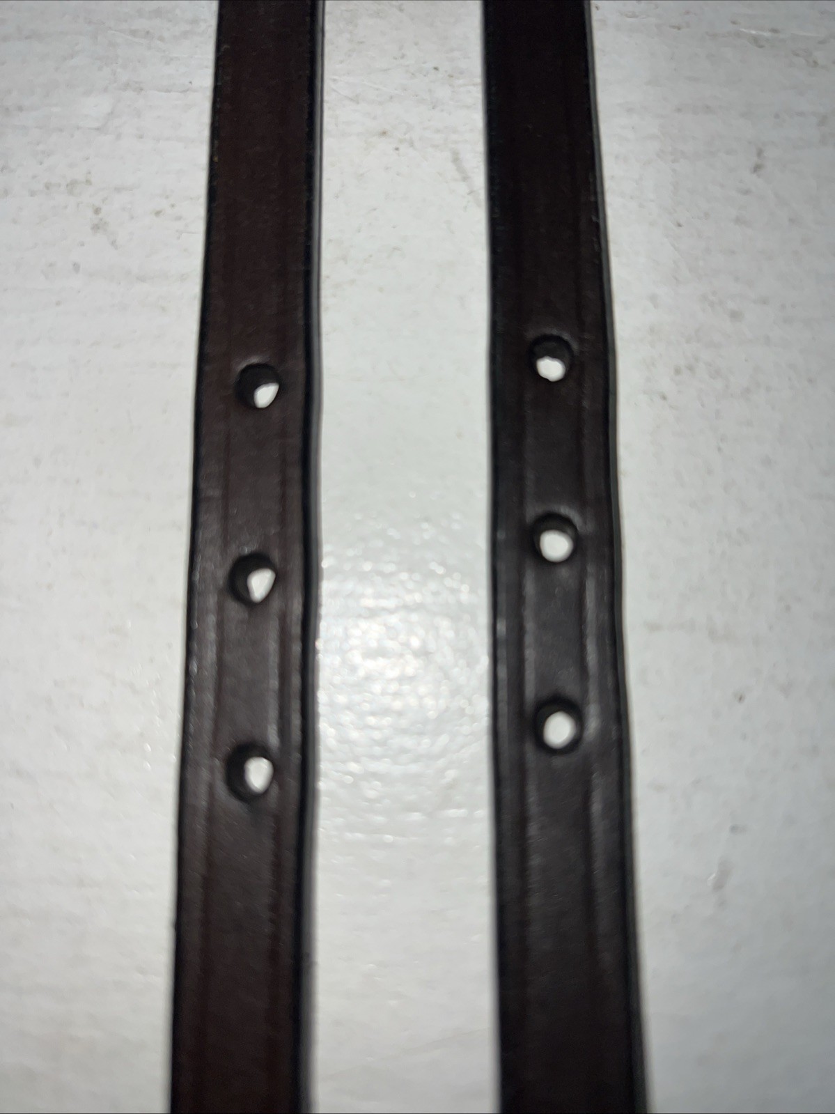 New Tough 1 Dark Oil Leather Straight Stirrup Hobble Strap #56-1132 FF-24