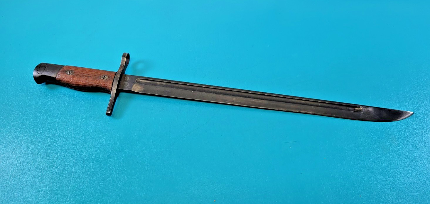 WWII Japanese Type 30 Rifle Bayonet Kanaashiyo Sakugan Star K   TR990