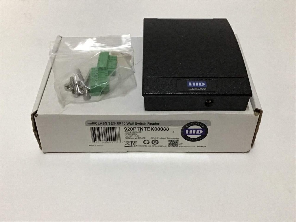 HID 920PTNTEK00000 RP40 multiCLASS SE Reader