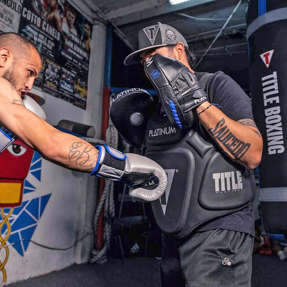 Title Boxing Platinum Prolific Body Protector - Black/White