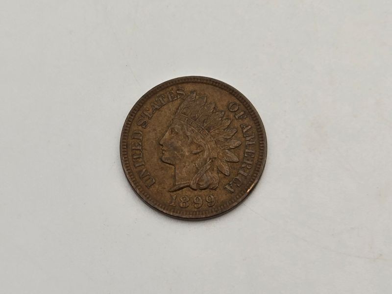1899 Indian Head Cent About Uncirculated+ 10821